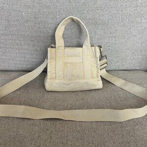 BDG Mini Canvas Tote Bag (Cream)